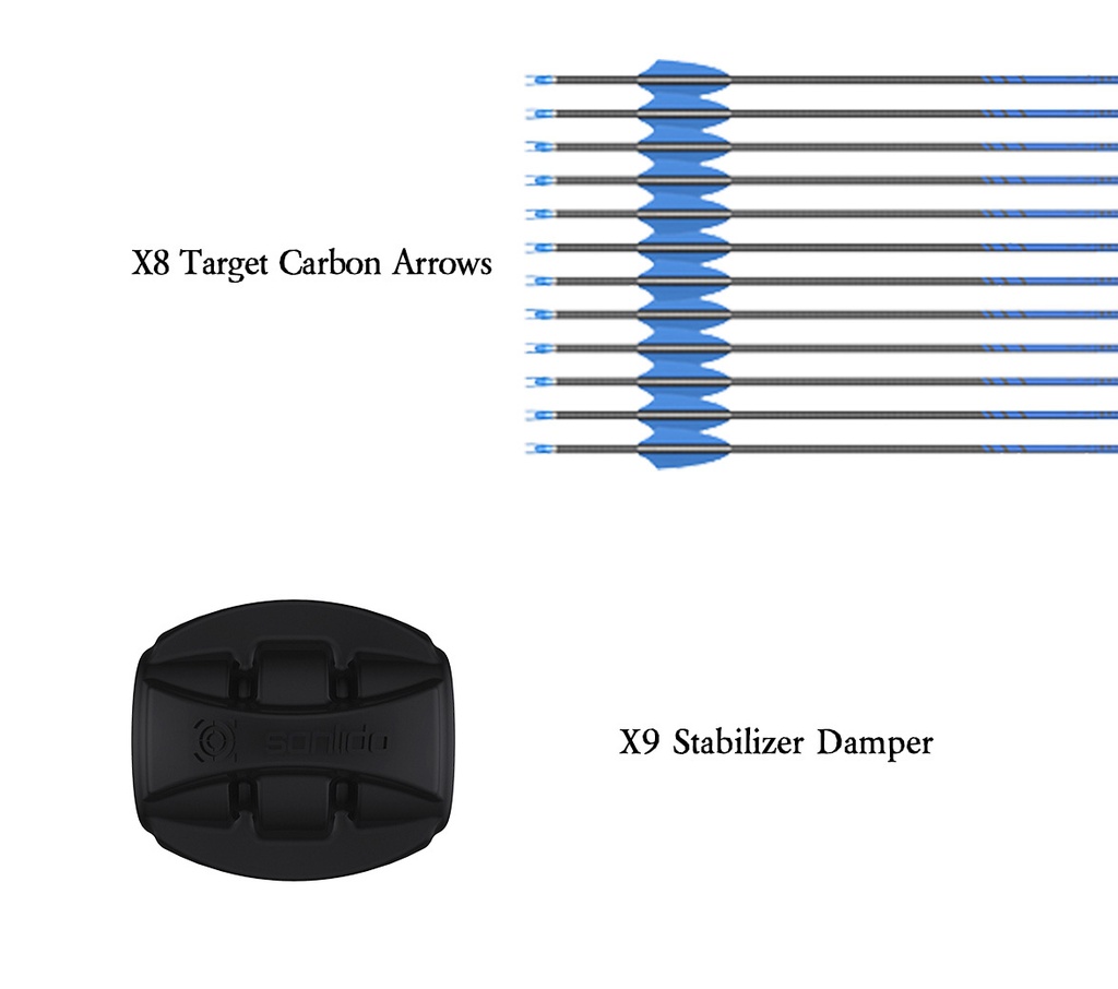 Sanlida Hero X8 Primary Compound Bow Pro Kit