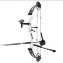 Sanlida Hero X8 Primary Compound Bow Pro Kit White